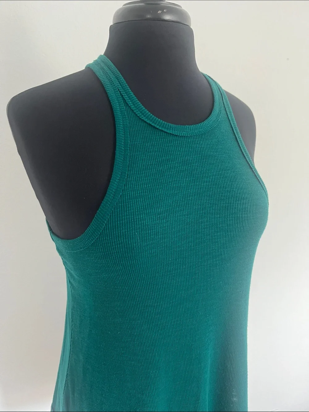 Free people Intimately Emerald Green Ribbed Tank Top